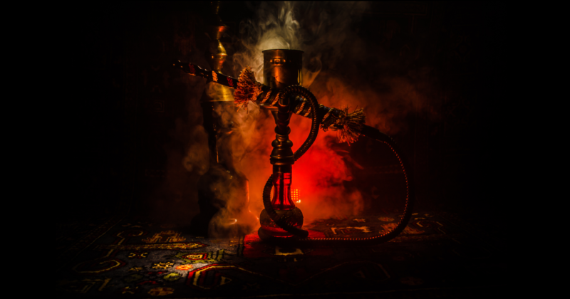 Кальян в живописи XIX века