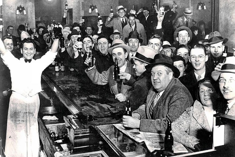 Отмена "сухого закона", 5 декабря 1933 г., США фото