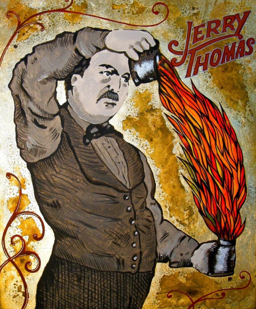Джерри Томас постер 19 века