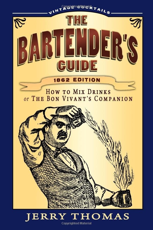 Bartenders guide 1862 edition