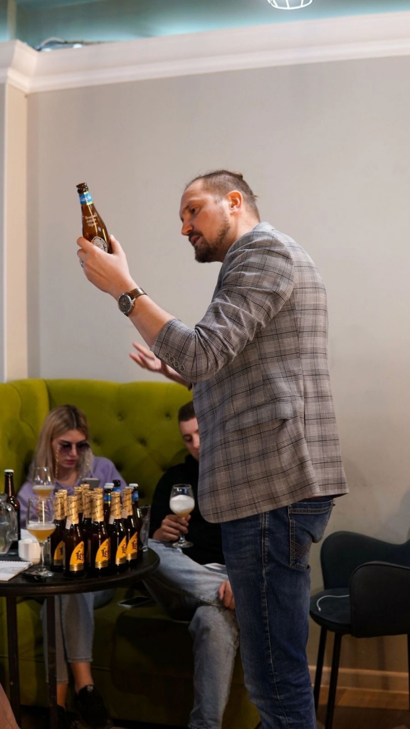 Егор Леонов выездное обучение по пиву